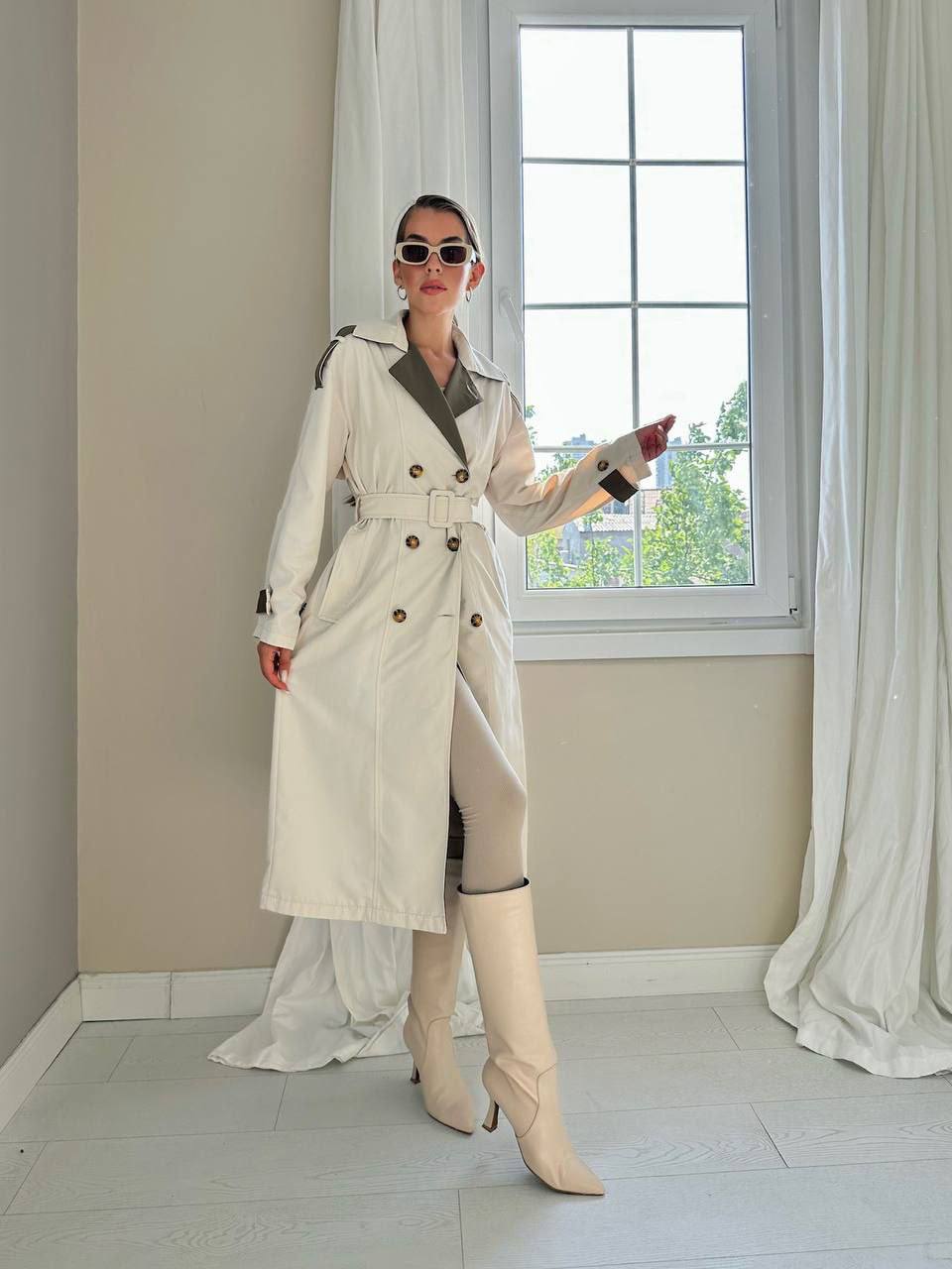 White Trench Coat – Zalan Fashion