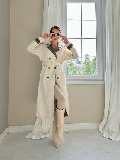 White Trench Coat