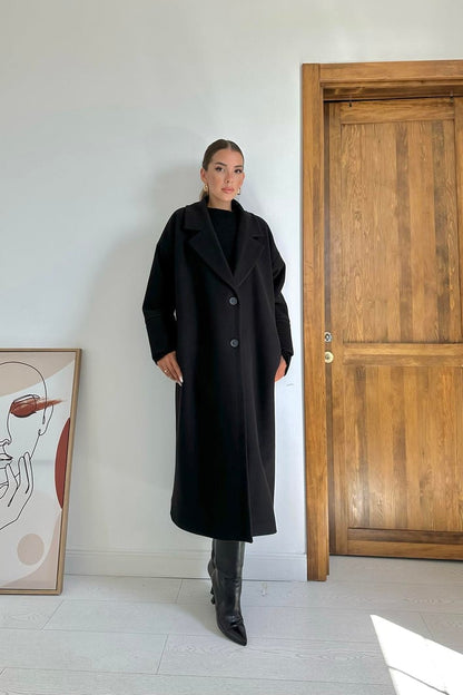 Cuff Detailed Coat